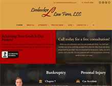 Tablet Screenshot of limbockerlawfirm.com